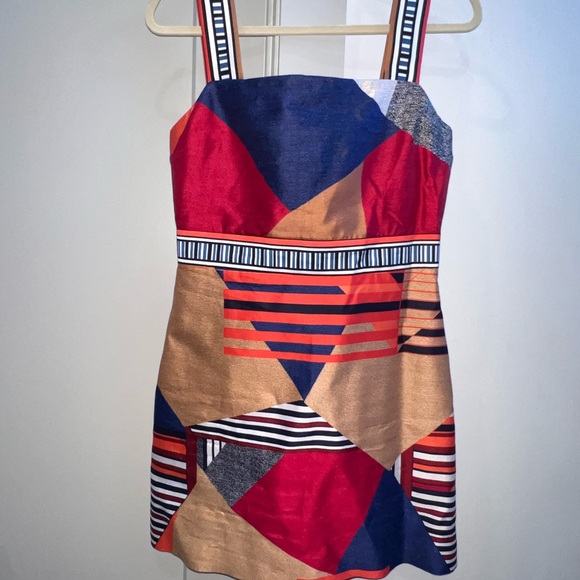 DVF JAKARTA SILK DRESS SIZE 8 - Picture 9 of 12